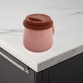 thumbnail image 2 of FELTECHELECTR 4 tapas de silicona de repuesto para vasos de vidrio, tapas de silicona para tazas de café, tapas de silicona suave para tazas de café, tapas antiderrames., 2 of 4