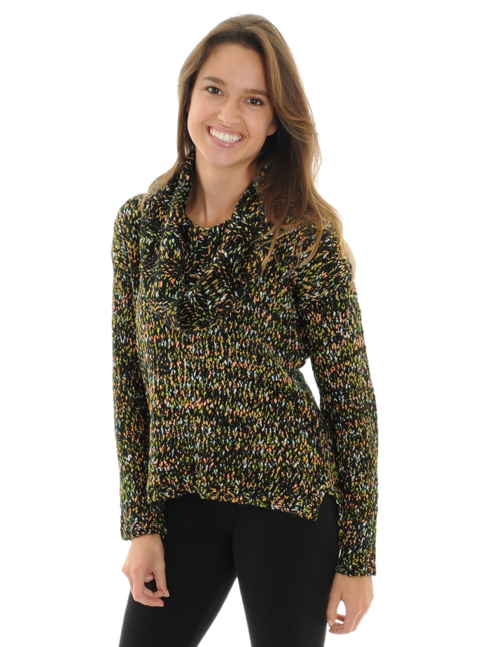 black long sleeve sweater women's
