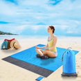 thumbnail image 1 of Feltree Beach Blanket Sandproof, Extra Large Beach Mat, Big & Compact Sand Mat Quick Drying, Portable Outdoor Camping Blankets, 1 of 8