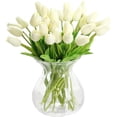thumbnail image 1 of 30 pcs Real-touch Artificial Tulip Flowers Home Wedding Party Decor, 1 of 6