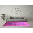 thumbnail image 3 of Ahgly Company Indoor Square Medallion Pink Traditional Area Rugs, 3' Square, 3 of 4