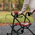 thumbnail image 4 of HELLHERO Snowman Rollator Walker Seat Back Covers Rollator Seat Covers and Reusable Stain Proof for Outdoors and Parks, 4 of 7