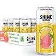 thumbnail image 5 of Shine Water Tropical Lemonade Vitamin D Electrolyte Drinks 12-Pack, Sugar Free Flavored Water with Magnesium, Zinc & Antioxidants, Low Calorie Hydration, 5 of 7