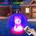thumbnail image 5 of Bola navideña inflable de 60 cm con luz, decoraciones navideñas para exteriores, bolas navideñas gigantes con control remoto, decoración de ambiente festivo, 5 of 5