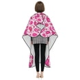 thumbnail image 7 of ZICANCN Hair Cutting Cape for Adults, Paisley Pink Design Retro Art Cape Salon Barber Cape for Hair Stylist Shampoo Capes Waterproof 55x66 IN, 7 of 7