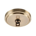 thumbnail image 2 of Aspen Creative 21508-41, Transitional Fixture Canopy Kit, 5-1/2" Diameter, Warm Brass, 1 Pack, 2 of 6
