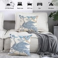 thumbnail image 7 of Chinese style blue and white porcelain peacock Pillow Covers Decorative Couch Pillow Cases Set of 2 Throw Pillows Decor For Living Room Bed Couch Sofa Porch(16x16,blue and white porcelain decoration), 7 of 7