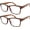 2-Tortoise, variant on GRINDERPUNCH 2 Pack Reading Glasses Men Women Blue light Blocking Computer Readers Retro Fashion Eyeglasses - 2 Pack Tortoise, 2.00