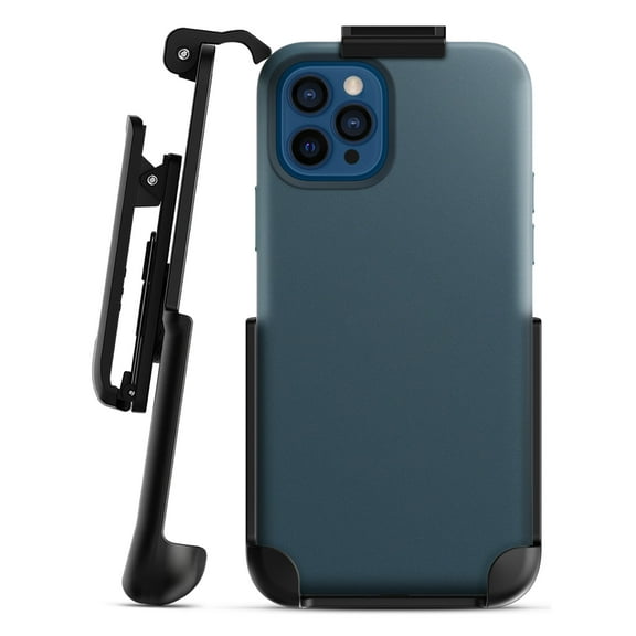 Encased Belt Clip Compatible with Apple Leather Case with MagSafe (iPhone 12 & iPhone 12 Pro) Holster Only - Case is Not Included