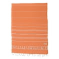 thumbnail image 1 of Bersuse Towels Anatolia Xl Manta De Playa Manta Toalla Turca 100% Algodón Extra Grande Toalla Peshtemal Premium Ligera De Secado Rápido - 61X82 Pulgadas Naranja, 1 of 1