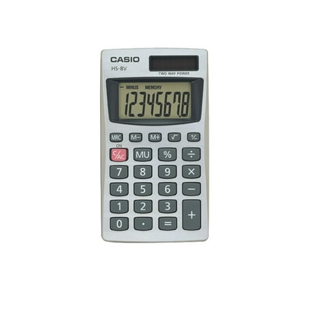 Casio HS-8VA 8 Digit Calculator