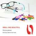 thumbnail image 4 of Linyer Glasses Ear Grip 1 Pair Elastic Spectacles Strap Holder Slipping-preventing Care Tools Lightweight for Children Adults Red, 4 of 5