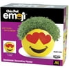 Chia Pet Heart Eye Emoji Decorative Pottery Planter, Easy to Do and Fun to Grow, Novelty Gift As Seen on TV