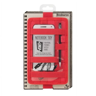Bookaroo Notebook Tidy Red (Other)