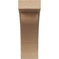 thumbnail image 2 of 11"W x 22"D x 33"H Classic Viola Rough Cedar Woodgrain TimberThane Corbel, Primed Tan, 2 of 6