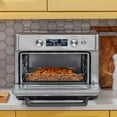 thumbnail image 4 of GE 1500-Watt Digital Air Fry 8-in-1 Toaster Oven with Convection and Removable Crumb Tray, Stainless Steel, 4 of 11