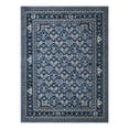 thumbnail image 3 of Unique Loom La Jolla Collection Area Rug - Trellis (9' x 12' Rectangle Blue/Ivory), 3 of 7