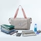 thumbnail image 3 of Bolsa de hombro plegable Ehuebsd Oxford gran capacidad gris rosa, 3 of 9