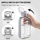 thumbnail image 2 of 750ml Water Bottle, Sport Water Bottle, Slim Water Bottle, Leak Proof Water Bottles, Camping Water Bottle, Water Bottle with Strap Suitable (Gray), 2 of 3