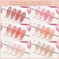 thumbnail image 2 of Set de esmaltes de uñas Artdone Sheer Gel Jelly UV, 6 colores con lámpara, 2 of 7