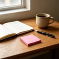 thumbnail image 7 of Sticky Notes, 3x3 Inch Sticky Note Pads, 100 Sheets Tearable Adhesive Removable Memo Pads, Self-Stick Notes for Marking, Reminders, Organization & Planning, Desk, Office & Home Supplies, Hot Pink, 7 of 7