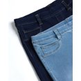 thumbnail image 4 of Real Love Girls’ Jeans – 2 Pack Stretch Denim Pull-On Skinny Fit Jeggings (7-16), 4 of 7