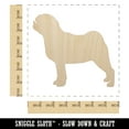 thumbnail image 2 of Pug Dog Solid Wood Shape Unfinished Piece Cutout Craft DIY Projects - 6.25 Inch Size - 1/8 Inch Thick, 2 of 7