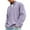 Purple #2, variant on Valentine Sweatshirts for Women Lounge Crew Neck Sweatshirts Long Sleeve Loose Fit Tops Fashion Cozy Love Sweatshirts, Size S
