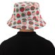 thumbnail image 3 of Sombrero de pescador con estampado de frutas tropicales, sombrero de pescador para deportes al aire libre, sombrero de lavabo informal para mujer, 3 of 5