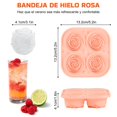 thumbnail image 2 of Moldes y Bandejas de Silicona para Hielo, Molde de Silicona, 2 of 7