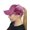 Dark Rose, variant on C.C Ponycap Messy High Bun Ponytail Soft Velvet Adjustable Baseball Cap Hat, Rose