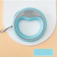 thumbnail image 3 of Automatic Retractable Dog Leash, Light Blue, Plastic, 3 of 5