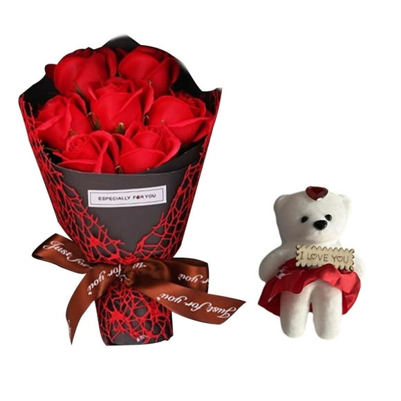 Jabón corporal Toystoory para baño con pétalos de flor de rosa fiesta de boda regalo del Día de San Valentín