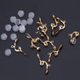 thumbnail image 5 of ESTONE 10Pc Clip-on Earring Converter Non-pierced Ear Hoop With Comfort Earring Cushion, 5 of 8