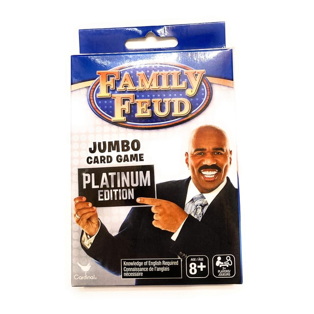 Juego de cartas Family Feud Jumbo Platinum Edition