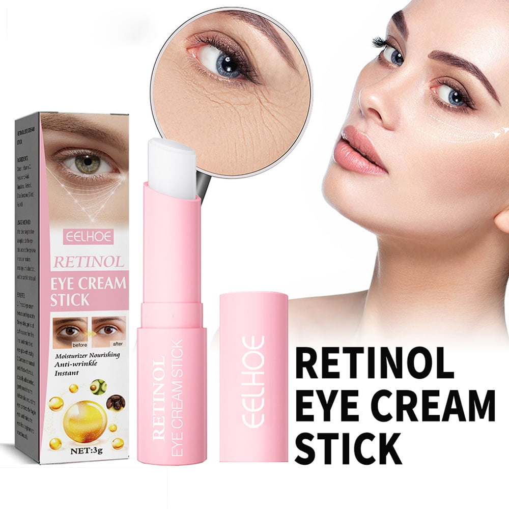 Retinol Eye Stick, Retinol AntiAging Eye Cream for Dark Circles and