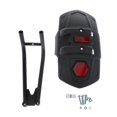 thumbnail image 1 of Nuevo de Tornillo de Soporte de Guardabarros Trasero de Motocicleta Negro Apto para Macarena guardabarros trasero de la motocicleta, 1 of 8