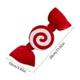 thumbnail image 3 of FeiFu Red Velvet Candy Festive Red Velvet-Coated Candy Decorative Candy for Christmas Tree Hanging Gift Baskets and Holiday Tabletop, 3 of 6