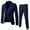 Navy, variant on Azrian Mens Suits Coats Fall and Winter Saving,Mens Causal Button Shirts,Men's Fashion Suit Jacket + Vest + Suit Pants Three-piece Suit Boy Trendy