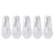 thumbnail image 1 of Calcetines de barco para mujer, medias de rayón de estilo fino, calcetines invisibles antideslizantes de silicona, 5 uds., 1 of 5