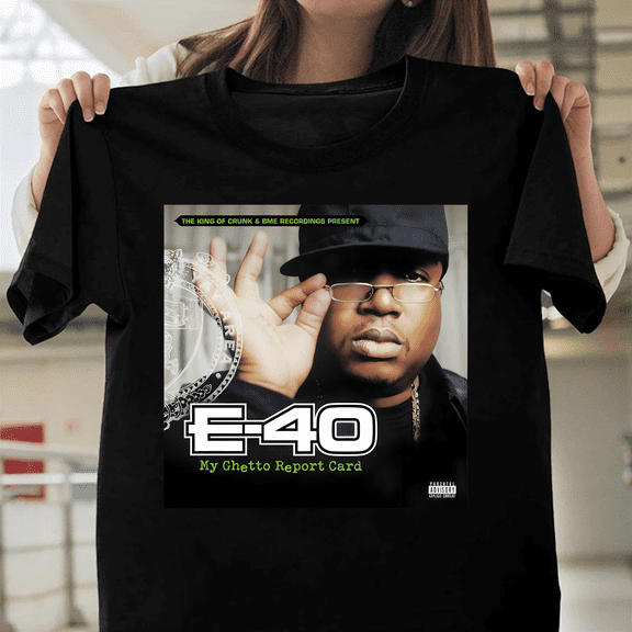 E 40 Rapper Hip Hop Legend Bay Area Hyphy Movement Music Fan Art Merch V1130234 Unisex T-Shirt, Size Up to 5XL