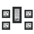thumbnail image 4 of Picture Frame Set, 5 Piece Customizable Multi pack, 1-4x10, 4-4x4, for Instagram Photo Wall Gallery or Tabletop Display, 4 of 6