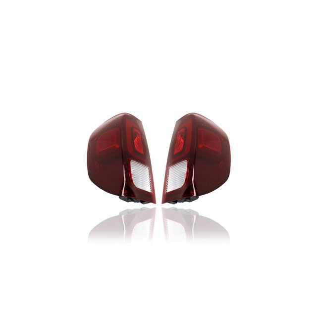 Tail Light Assembly - Compatible/Replacement for '17-23 Honda Ridgeline - Pair, Left Driver + Right Passenger Set - 33500T6ZA03, 33550T6ZA03