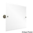 thumbnail image 2 of Frameless Landscape Rectangular Tilt Mirror with Beveled Edge in Satin Chrome, 2 of 5