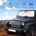 thumbnail image 5 of Kdxio Strawberry Print Front Windshield Sun Shade,Folding Auto Sunshade for Car Truck SUV-, 5 of 7