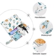 thumbnail image 4 of 2 Pack Wet Dry Bags,Little Rocket Ships Pattern Waterproof Reusable Dual Zipper Bags for Swimwear, Gym Clothes, Toiletries, Baby Diapers, 4 of 8