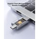 thumbnail image 5 of Unidad flash Aiibe de 128 GB USB 2.0 tipo C + tipo A para iPhone, 5 of 8