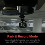 YADA 1080p Roadcam, 120 Degree Wide Angle Lense and 2.2 LCD screen Dash Camera with G-Sensor Technology with Park and Record Mode