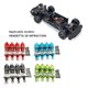 thumbnail image 2 of Amortiguador de metal Tholdsy para ARRMA 1/8 RC 3S rojo, 2 of 6
