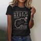 thumbnail image 1 of MKLEKYY Playeras Algodon Mujer Camisetas Para Mujer, Camisetas Gráficas, Ropa De Verano, Top De Manga Corta 888 Talla L, 1 of 3